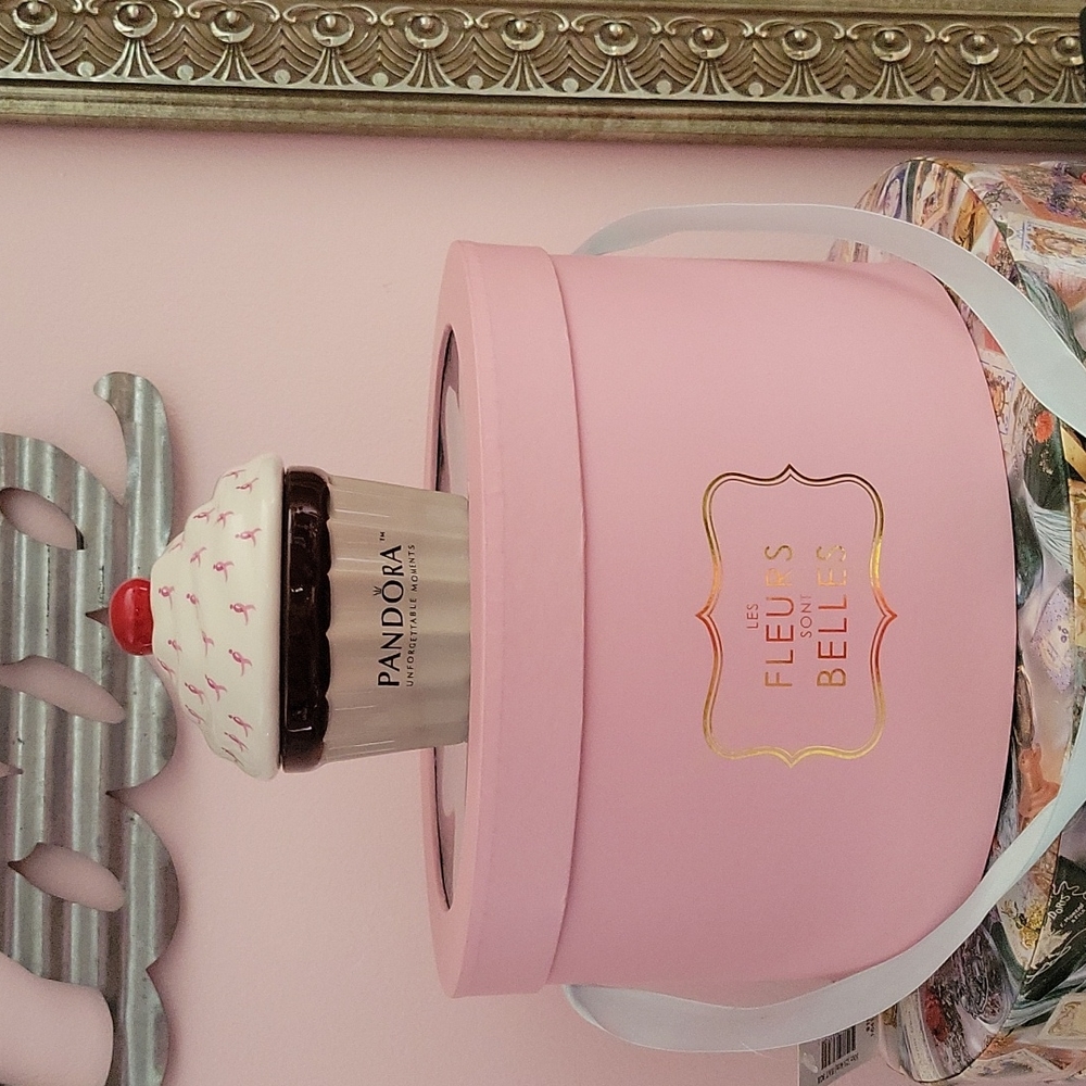 Pandora cupcake jewelry box